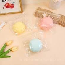 10cm Extra Large Fluid Cheese Ball, Giant Stress Relief Fluid Ball, Extra Large Slow Rebound Squeeze Toy, Extra Large Fluid Stress Relief Toy, Muddy Texture Magic Squeeze Toy, Surprise Gift, Birthday Gift, Christmas Gift, Perfect Gift, Gift Toy - Multicolor - View 6