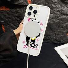 マグネット式黄ばみ防止 | 高級感あふれる2in1アクリルマグネット式スマホケース！スタイリッシュで手触りも良く、実用的な保護機能とマグネット式・耐衝撃設計を融合させた、高級感あふれるケースです。 黒猫ギターロックレッツロックケース  11  17e 手机壳  17e 手机壳 家族、恋人、友人、そして子供たちへのプレゼントに最適です。  11 Pro/11 Pro Max/Apple  Air/15 Plus/16 Plus/12/12 Pro Max/16 Pro Max/12 Pro/15 Pro Max/ 13 pro/14 Pro Max/17 Pro/13/17e/13 Pro Max/16 Pro/14 Pro/16/14 Plus/17 Pro Max/16e/15 Pro/15/14/17 - グレー - チェックする 8