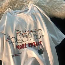 ¡La camiseta de mujer más popular de 2026! Camiseta de manga corta para mujer, moderna, juvenil, ligera e informal con ajuste ajustable. Camiseta de eNdi. ¡El material es  y confiable! - Blanco - Ver 1