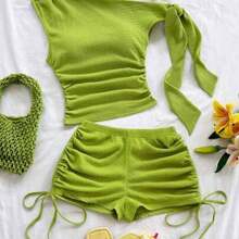 Women Blouses & Shirts - Green - View 1