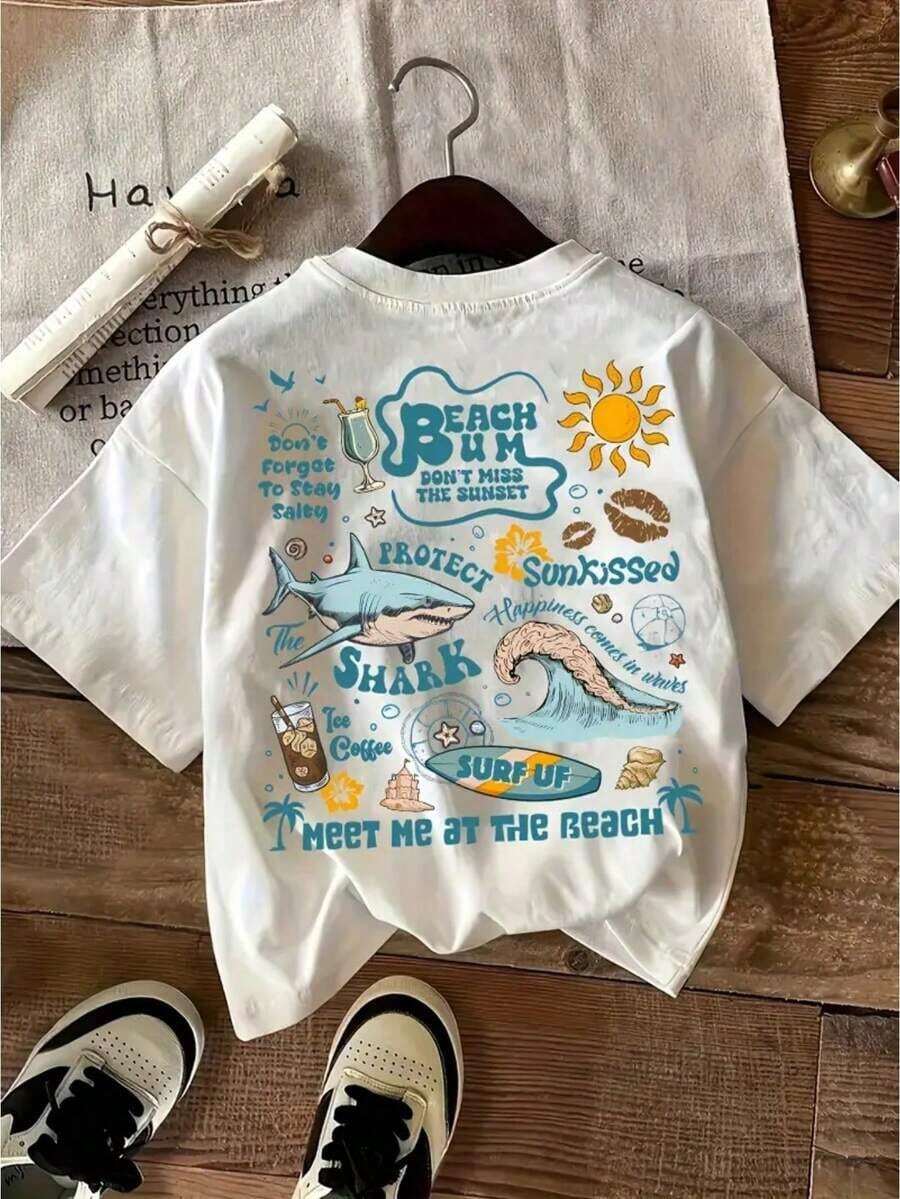 Summer Clothing, 1 Piece, Women's T-Shirt With Zion National Park Graphic, Utah Landscape, Summer Vacation Style, Short Sleeve T-Shirt, Casual, For Outdoor Hiking - 白色 6 - 查看 1
