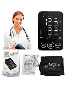 Tensiómetro Digital Pulsovital BK-801 | Fácil de Usar, Ligero y Práctico para Control de Salud(3pcs) - 3 piezas - Ver 5
