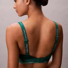 Calvin Klein Calvinklein Icon Cotton Modal Lightly Lined Bralette QF8504 - Turf - 查看 5