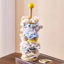 Wooden Hair Tie Organizer Rack, High-Quality Hair Accessories Display Stand For Scrunchies, Hair Clips, Hair Claw - Multicolor - View 14