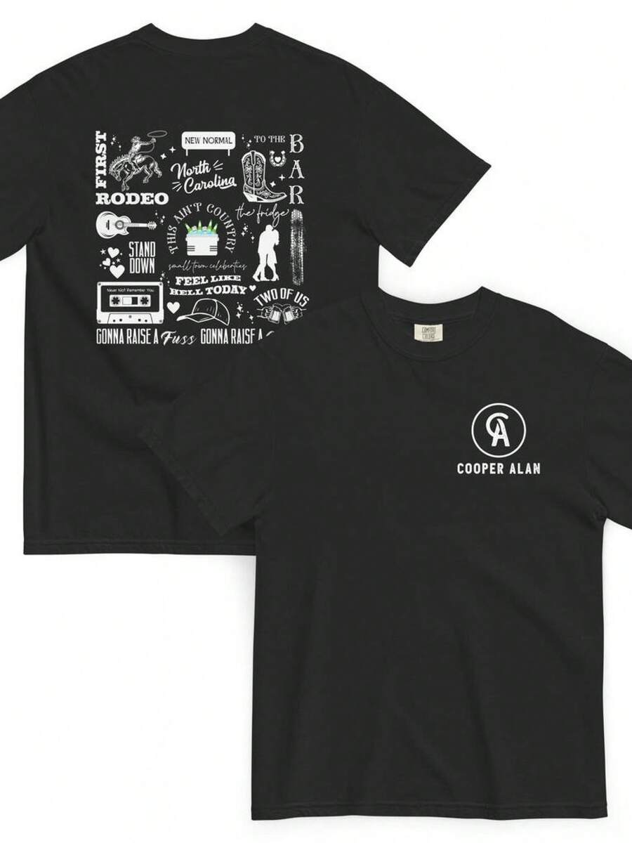 Alan Song-Shirt - Black - View 1