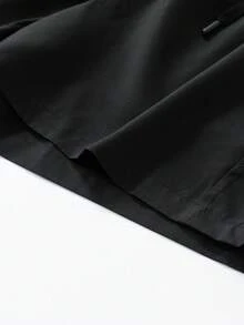 Driftmere Men's Casual Printed Shorts For Outdoor Sports, Fitness, Running, Basketball Training, Summer - Black - View 9