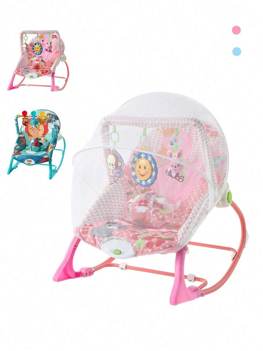 Baby Bouncers, Jumpers & Swings - 淺粉色 - 查看 1