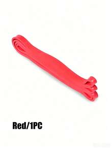 1pc Yoga Resistance Band, Yoga Accessory, Pilates Equipment, Stretch Band With Resistance Function, Suitable For High-Intensity Training, Home Workout And Gym Exercise (No Letters) - Multicolor - View 13