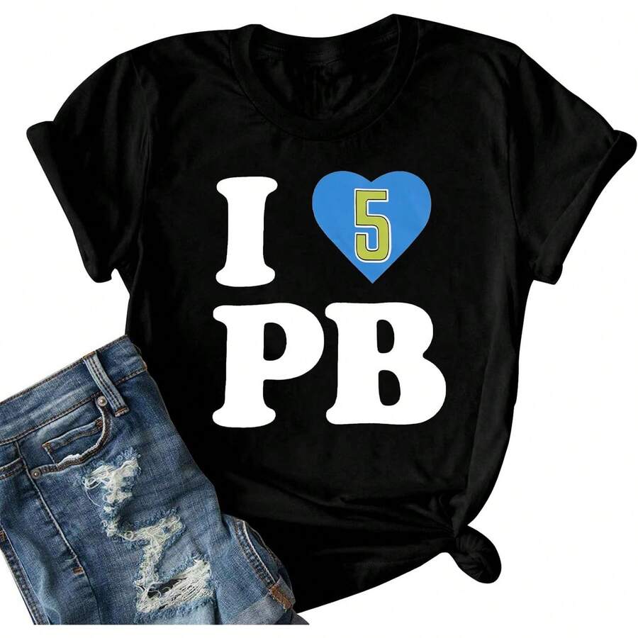 Camisetas de baloncesto para mujer, playera de baloncesto para mamá, regalos para amantes del baloncesto, playera divertida con diseño de corazón - Negro - Ver 1