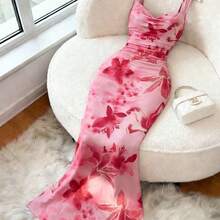 Nana's Women's Clothing Store  Vestido floral elegante para mujer, de verano - Multicolor - Ver 9