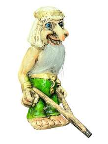 Troll Jalil Árabe Millonario 12 Cm - Figura Que Atrae La Riqueza, Protección Resina - 1PC - Ver 3