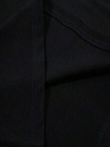 Camiseta de cuello redondo para mujer con estampado de letras y anime a la moda, de diseño sencillo, cómoda y transpirable, adecuada para el uso diario informal y versátil, que muestra un estilo natural y elegante, imprescindible para fiestas de verano, envío local, Dragonfly Rose 100% algodón puro. - Negro - Ver 5