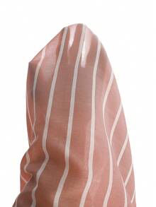 Left Mama Casual Striped Long Sleeve Shirt And Pants Set For Tween GirlsSpring/Autumn, School Style - Pink - View 7