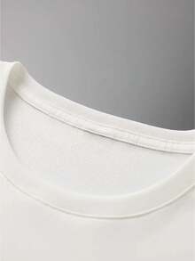 Women's T-Shirt For Spring And Summer - White - View 3