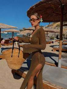 Women Burkinis - 深駱駝 - 查看 5
