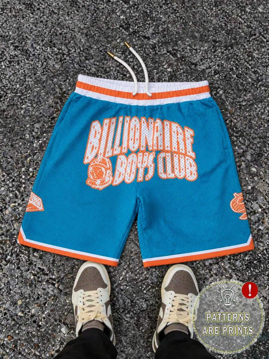 Men's Statement Print Shorts Fashion Designer Patterned Casual Daily Wear Shorts - Nhiều màu - Xem 1