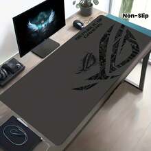 1pc Large Non-Slip Rubber Base Gaming Mouse Pad, Extended Desk Mat For PC, Office And Gaming Scenarios, Fashion Theme Desktop Accessory, Ideal Gift For Gamers And Aesthetic Lovers (Fashionable Black Background, Durable Non-Slip Surface) - Mouse Pad - View 2