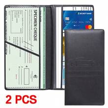 1/2pcs PU Leather Car Registration & Insurance Card Holder, Glove Box Storage Pouch, Car Truck Document Wallet, Travel Essential, Back To School, Holiday Accessory, Passport Holder - Multicolor - View 11