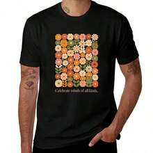 Celebrate Minds Of All Types - Neurodiversity Awareness T-Shirt - Black 2 - View 1