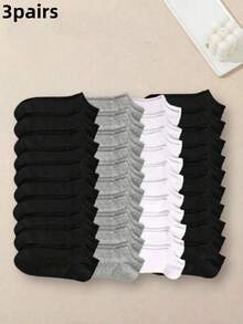 40/20/15/10/5/3/1 Pairs Unisex Kids & Couples Sports Socks, Invisible Socks, Boat Socks, Spring/Summer Holiday Gift - Multicolor - View 19
