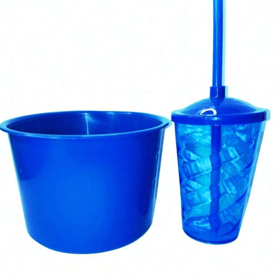 Souvenir Kit: 20 Popcorn Buckets (1.5 L) + 20 Cups (400 ML) - ROYAL BLUE - View 1