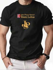 Camiseta de verano para hombre, ropa de calle, camiseta de manga corta con estampado JSP para todas las estaciones. - Negro - Ver 6