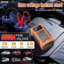150PSI Tire Inflator And Air Compressor, 8000A Emergency Jump Starter (Suitable For 9.9L Gasoline And 9.01L Diesel Engine Models) For Motorcycle, Car, Truck - Portable Multi-functional Pump - View 6