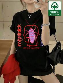Women T-Shirts - Black - View 1
