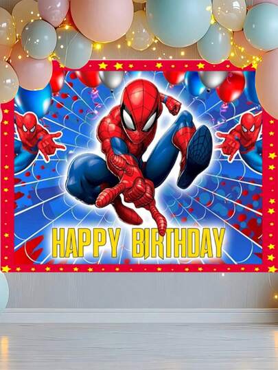  Phông nền tiệc sinh nhật chủ đề Marvel, với hình ảnh các anh hùng, tạo nên một không gian sống động cho bữa tiệc sinh nhật theo chủ đề siêu anh hùng. Vật dụng trang trí cho tiệc sinh nhật, đạo cụ chụp ảnh siêu anh hùng, biểu ngữ sinh nhật Marvel.