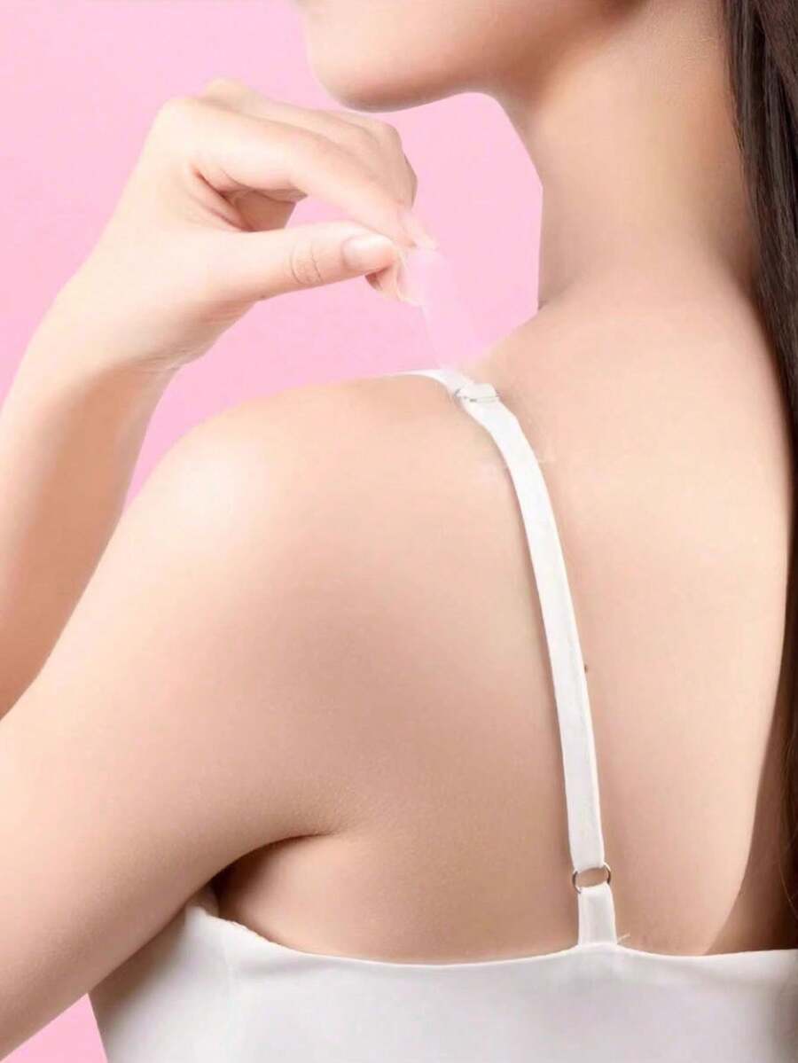 36/72pcs Anti Slip Clothing Tape, Prevents Light From Shining, Double-Sided Waterproof Tape For Shirts And Underwear - Women's Soft Body Tape, All Day Strong Fabric Bonding (36/72/108 Strips Available) - Multicolor - View 1