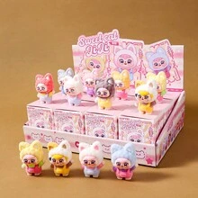 Ne EDoh Mystery Surprise Box - Slow Rise Squishy Toys, Ice Cream & Cake Shaped Squeeze Toys, Anti-Stress Sensory Toys For ADHD, Perfect Party Favors & Stocking Stuffers - 白色 - 查看 4