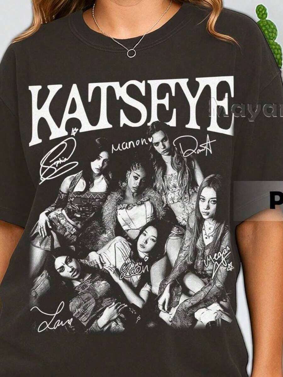 Unisex Clothes; Retro 90's Katseye Shirt, Vintage Katseye Music, Katseye Gnarly Fan Graphic T-Shirt, Gift For Women And Man Unisex T-Shirt,Men's Holiday Clothes,Mens Tshirts,Mens Clothing,Men Clothes,White T Shirt,Cars,Tops, Shirt,Funny T Shirts,Graphic T Shirt,,F1,Streetwear,Romwe,Y2k,Summer Fits,,,,Jersey,Y2k Clothes,Lightening Mcqueen,Heated Rivalry,Manfinity Men,,Twilight,Tung Tung Tung Sahur, ALG0Y2Y-Summer Clothes; Club Clothes; Outdoor Clothing OGO9 - màu đen - Xem 1