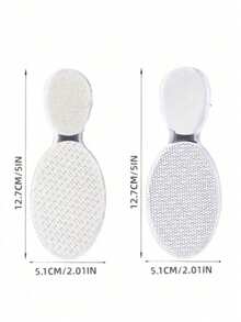 1/2/3件裝奈米玻璃足部磨砂器 - 無味、雙面老繭去除器，使足底和腳部光滑，指甲修剪工具。足部磨砂/美甲石，派對、假日和夏季必備。 - 彩色 - 查看 7