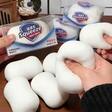 Anti-Stress Squishy Soap Decompression Simulated Soap Squishy Soft Relief Squeeze Ball Party Favors Birthday Soap Ball Squishy - S1 1件 - 查看 5