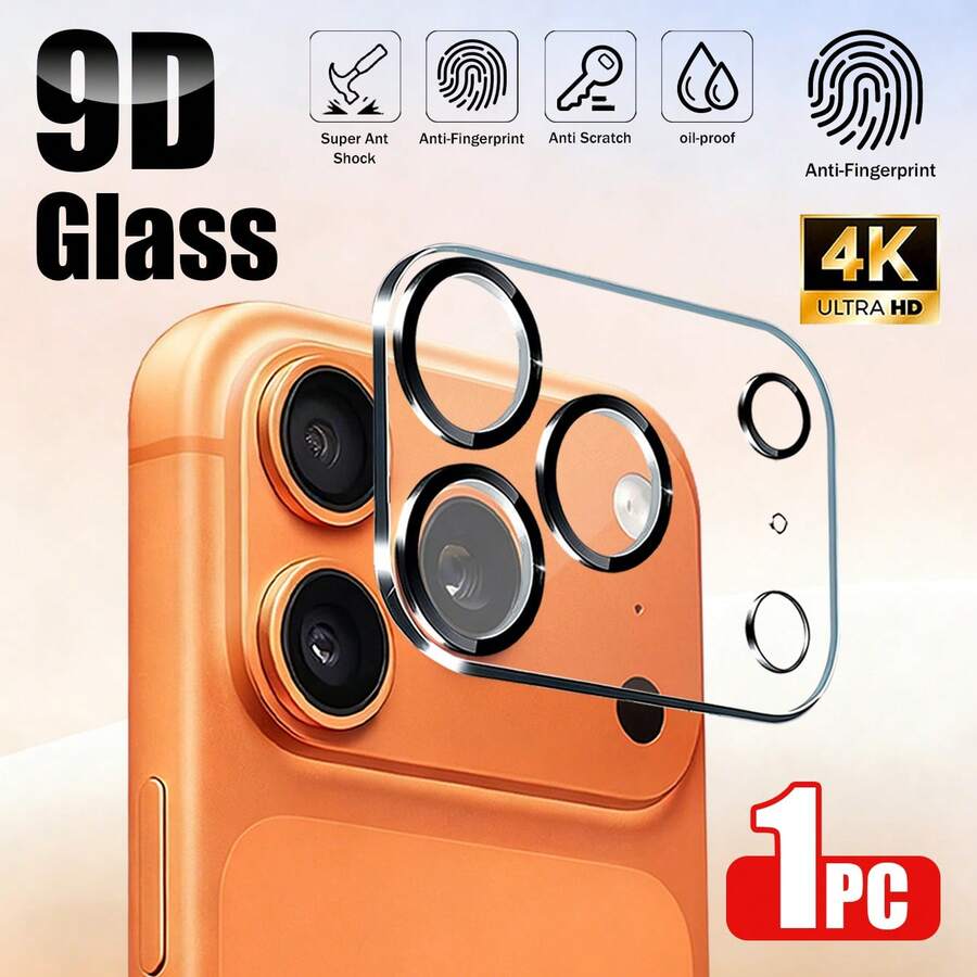 Yezodawee High Definition Transparent Camera Lens Protector Film, Suitable For IPhone 17 Pro Max/17 Pro/17/Air/16e/16Pro Max/16Pro, Scratch-Resistant, 9H Hardness, Bubble-Free Installation, Comes With Dust Sticker, Provides Necessary Protection - Clear - View 1