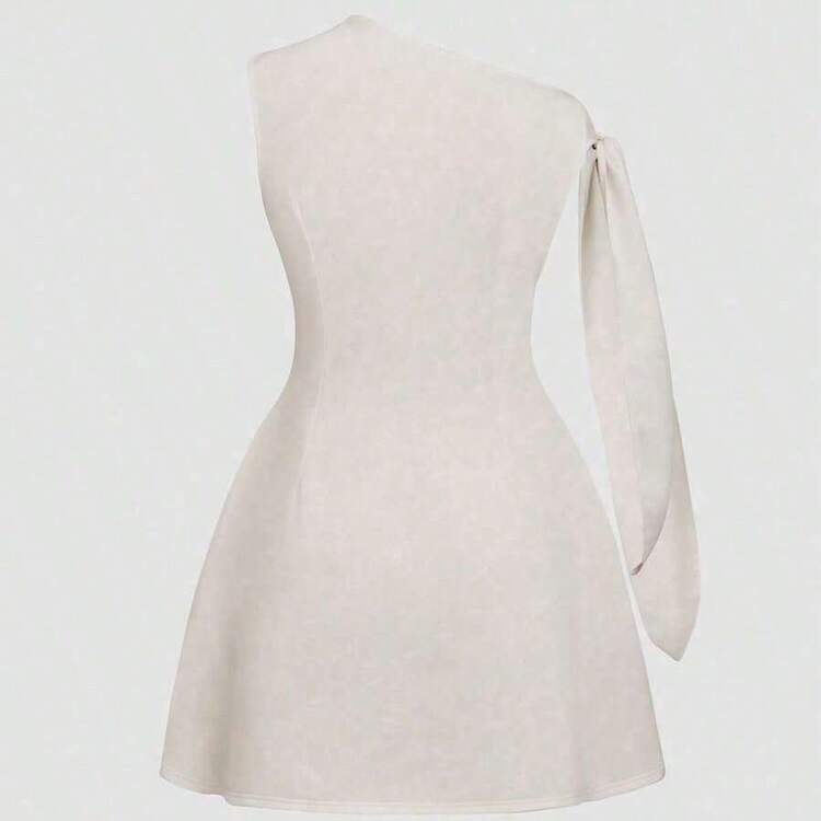 Women Short Dresses - 紫色的 - 查看 4