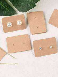 10pcs/Set Earring Display Cards, Gift Packaging Cards - Multicolor - View 4