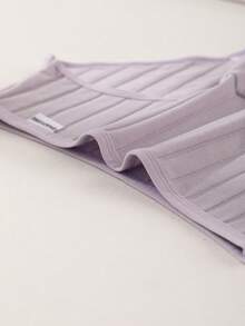 5 chiếc quần lót nữ cotton cạp thấp không đường may gân sọc màu trơn thoải mái thoáng khí đồ lót thể thao - Nhiều màu - Xem 9
