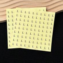 Nhãn dán kích thước móng tay nhiều size XS-L số 1-100, nhãn dán trong suốt đáy để đóng gói và nhận diện móng tay dán, phụ kiện lưu trữ và phân loại móng tay - Nhiều màu - Xem 11