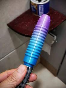 360°旋轉高壓蓮蓬頭、渦輪風扇噴嘴、省水手持式蓮蓬頭，適用於浴室，男女通用淋浴配件，僅限淋浴使用 - 360度 - 查看 3