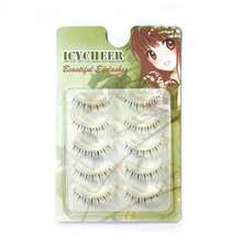 5 Pairs/Set Natural Looking Idol Bottom Eyelashes Soft Handmade Bottom Eyelash Extension Invisible Band - X11 - View 6