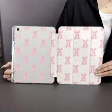 1 chiếc ốp lưng máy tính bảng Coquette màu hồng in hình nơ, chất liệu TPU mềm dẻo, có ngăn đựng bút, tương thích với iPad thế hệ thứ 10 10.9 inch 2022 / Air 13 (M3 2025) / Air 11 (M3 2025). Tương thích với SAMSUNG, , Oppo Pad, Matepad, Vivo Pad, Honor Pad. - Nhiều màu - Xem 3