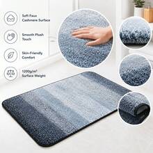 Bath Mat,Bathroom Rug Area Rug For Bedroom Or Living Room Decor - Modern Minimalist - View 6
