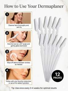 Bộ 24 chiếc kéo tỉa lông mày chính xác, lưỡi dao bằng thép không gỉ, nhỏ gọn và dễ mang theo, thích hợp cho du lịch, tựu trường và lễ tốt nghiệp. - Mô hình nâng cấp - Xem 4