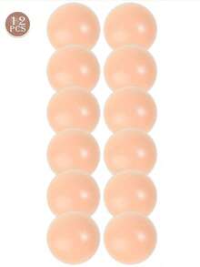 12片装可重复使用隐形硅胶乳贴，带旅行收纳盒 - 彩色 - 查看 15