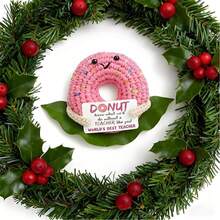 1pc Doughnut Intimate Gift Selection-Ideal Handmade Gift, Suitable For Teachers, Colleagues, Friends Or Family, Suitable For Appreciation, Encouragement Or Special Occasions. - Multicolor - View 4