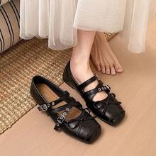 Women Flats - Black Flat-soled Upgraded Version - View 7