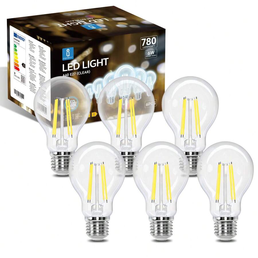 LED Bulbs - 6W 6500K - Voir 1