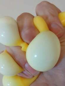 Jumbo Cheese Cube Stress Ball Big Cheese Shapeable Squeeze Ball Non-Bounce Fidget Toy ASMR Sensory Anti-Stress Christmas Gift - Multicolor - View 6