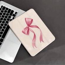 1 chiếc ốp lưng máy tính bảng Coquette màu hồng in hình nơ, chất liệu TPU mềm dẻo, có ngăn đựng bút, tương thích với iPad thế hệ thứ 10 10.9 inch 2022 / Air 13 (M3 2025) / Air 11 (M3 2025). Tương thích với SAMSUNG, , Oppo Pad, Matepad, Vivo Pad, Honor Pad. - Nhiều màu - Xem 10